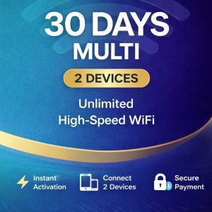 30 Days Voucher for 2 devices